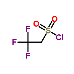 2,2,2-三氟乙基磺酰氯结构式