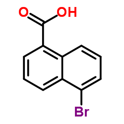 5-Bromo-1-naphthoic acid Structure