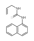 3-naphthalen-1-yl-1-prop-2-enyl-thiourea Structure