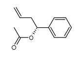 (+)-(R)-1-phenylbut-3-en-1-yl acetate Structure