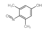 3,5-Xylenol, 4-nitroso-结构式