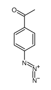 p-Azidoacetophenone Structure