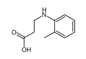3-(2-methylanilino)propanoic acid Structure