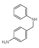 Benzenemethanamine,4-amino-N-phenyl- Structure