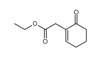 2-(6-Oxocyclohex-1-enyl) acetate d'ethyle Structure