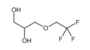 3-(2,2,2-trifluoroethoxy)propane-1,2-diol结构式