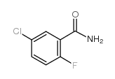 5-氯-2-氟苯甲酰胺结构式