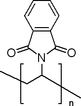 聚(N-乙烯基酞酰亚胺)结构式