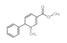 3-Pyridinecarboxylicacid, 1,6-dihydro-1-methyl-6-phenyl-, methyl ester结构式