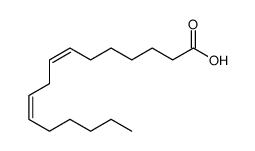 (7Z,10Z)-hexadecadienoic acid structure