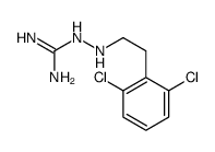 2-[2-(2,6-Dichlorophenyl)ethyl]hydrazine-1-carbimide amide结构式