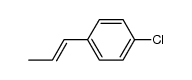 p-chloro-β-methylstyrene Structure