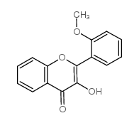 3-hydroxy-2-(2-methoxyphenyl)chromen-4-one Structure
