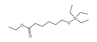 ethyl 6-triethylsilyloxyhexanoate结构式
