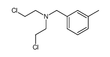 1,3-xylyl-di-(2-chloroethyl)amine结构式