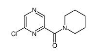 2-CHLORO-6-(1-PIPERIDINYLCARBONYL)PYRAZINE Structure