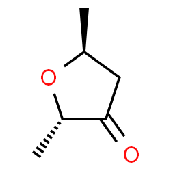 trans-dimethyl-2,5-dihydrofuran-3(2H)-one结构式