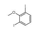 2,6-diiodoanisole结构式