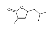 4-methyl-2-(2-methylpropyl)-2H-furan-5-one Structure