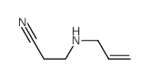 3-(烯丙基氨基)丙腈结构式