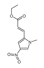 ethyl 3-(1-methyl-4-nitropyrrol-2-yl)prop-2-enoate Structure
