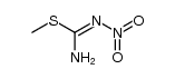 3-nitro-2-methylisothiourea结构式