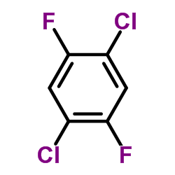 1,4-二氯-2,5-二氟苯结构式