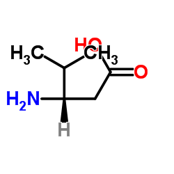 3-Amino-4-methylpentanoic acid Structure