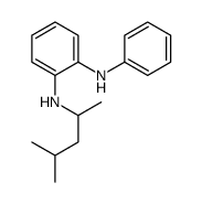 2-N-(4-methylpentan-2-yl)-1-N-phenylbenzene-1,2-diamine结构式