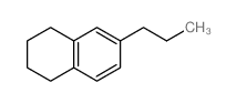 6-propyl-1,2,3,4-tetrahydronaphthalene结构式