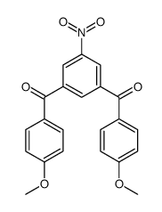 [3-(4-methoxybenzoyl)-5-nitrophenyl]-(4-methoxyphenyl)methanone Structure