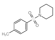 1-((4-甲基苯基)磺酰)哌啶结构式