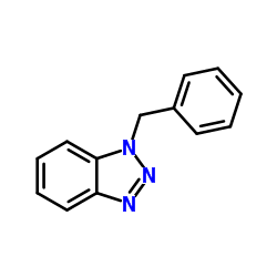 1-苄基-1H-苯并[d][1,2,3]三唑结构式