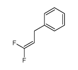 3,3-difluoroprop-2-enylbenzene结构式