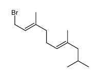 1-bromo-3,7,9-trimethyldeca-2,6-diene结构式