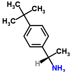 (S)-1-(4-叔丁基苯基)乙胺结构式