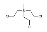 tris(2-chloroethyl)-methylsilane Structure