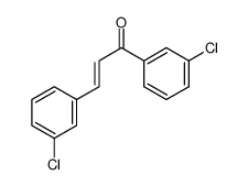 1,3-bis(3-chlorophenyl)prop-2-en-1-one结构式