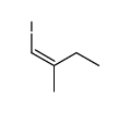 (Z)-1-iodo-2-methyl-1-butene结构式