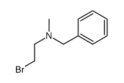 N-benzyl-2-bromo-N-methylethanamine结构式