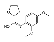 2-Furancarboxamide,N-(2,4-dimethoxyphenyl)tetrahydro-(9CI) structure