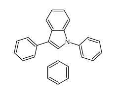 1,2,3-triphenylindole Structure