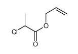 prop-2-enyl 2-chloropropanoate结构式