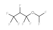 1,1,2,3,3,3-Hexafluoropropyl difluoromethyl ether Structure
