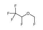 1,1,1,2-tetrafluoro-2-(fluoromethoxy)ethane Structure