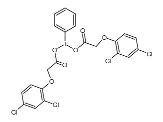 [bis(2,4-dichlorophenoxyacetoxy)iodo]benzene Structure