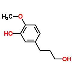 3-羟基-4-甲氧基-苯丙醇结构式