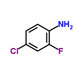 4-氯-2-氟苯胺结构式