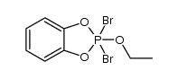 2,2-dibromo-2-ethoxy-4,5-benzo-1,3,2-dioxaphospholane结构式