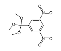 1,3-dinitro-5-trimethoxymethylbenzene结构式
